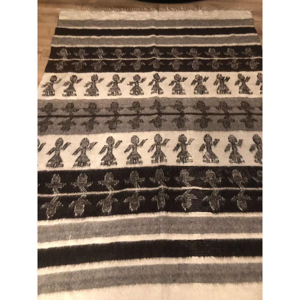 New Zealand 100% Wool Blanket/Rug/Throw Brown Colors (80